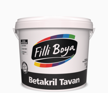 Boya - Filli Boya Betakril Tavan Boyası 17,5kg | Akpınarlar